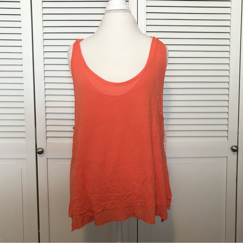 Free People Coral Karmen Tank Top - Picture 2 of 5